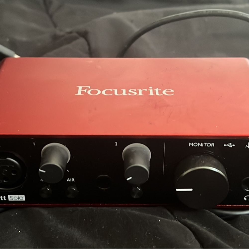Focusrite solo audio interface